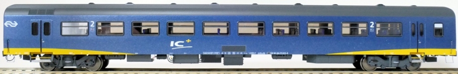 Exact-Train EX11181 - H0 - Personenwagen ICR Plus B mit Figuren, NS, Ep. IV - Wagen 1